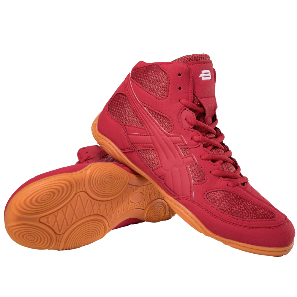 Борцовки Boybo NEW красные BB251