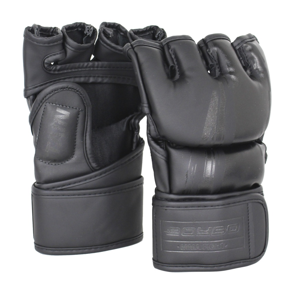 Перчатки MMA BoyBo Stain BGM311Флекс, черные