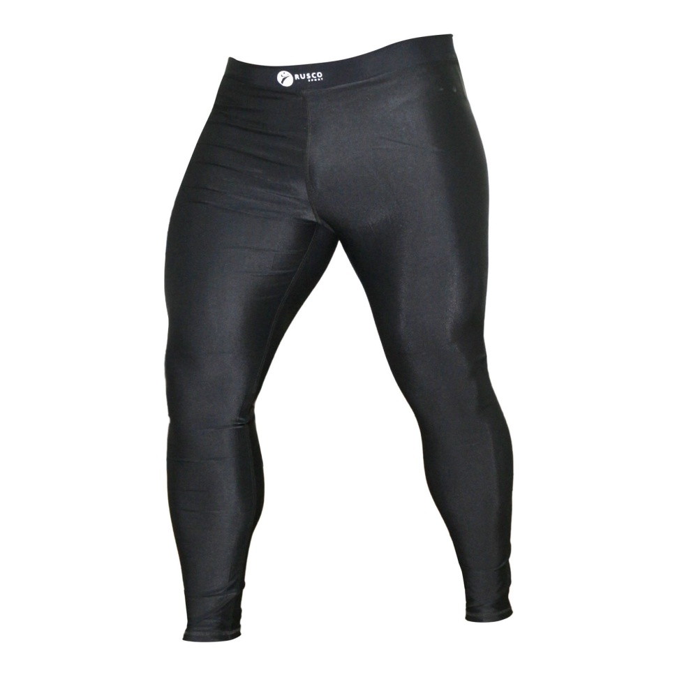 Компрессионные штаны (лосины) Rusco Sport ONLY BLACK, детские