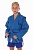 Куртка для САМБО с поясом облегченная, модель "КРЕПЫШ", синяя