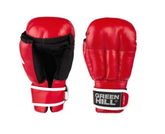 Перчатки для рукопашного боя (для спортсменов детско-юношеского возраста) PG-2047, красные