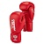 Боксерские перчатки SUPER BGS-2271F, одобренные Федерацией бокса России красные