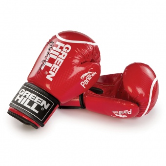 Боксерские перчатки PANTHER BGP-2098 красные
