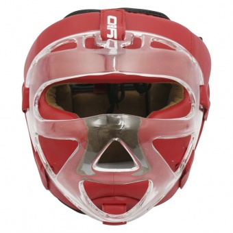 Шлем с пластиковым забралом FLEXY BP2006 красный