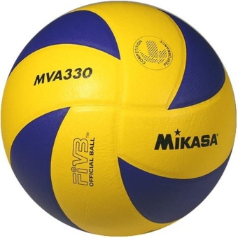 Мяч волейбольный Mikasa MVA330, размер 5, FIVB Approved, профессиональный