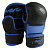 Перчатки MMA Wings натуральная кожа, черно-синие